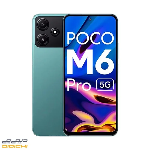 گوشی موبایل شیائومی مدل Poco M6 Pro 5G دو سیم کارت ظرفیت 512/12 گیگابایت