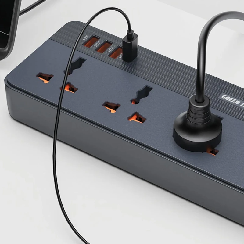 چندراهی برق جی اس 250 گرین لاین مدل GS-250 Power Socket 2500W